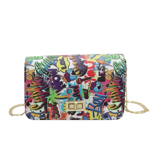 Aisha Bags Vibrant Crossbody Handbag | Colourful Fashion Bag UK