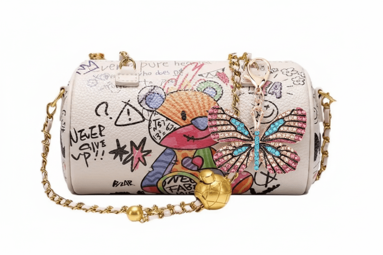 Naila Multicolour Graffiti Crossbody Bagcrossbody bag,gift,graffiti bag,multicolour,statement bag