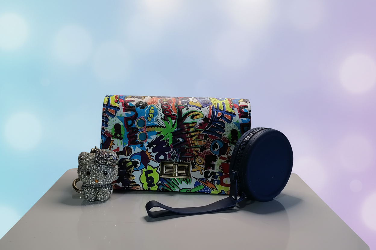 Graffiti bag 3-set bundle beautified