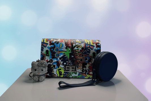Abijah 3-Set Bundle – Graffiti Bag, Crystal Lanyard & Coin Pursebag bundle,coin purse,crystal lanyard,graffiti bag,Hello Kitty