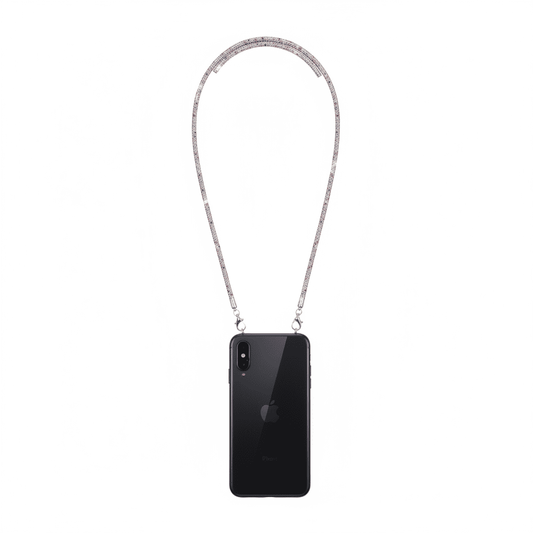 Lena Lanyard on Phone - Oval Loop