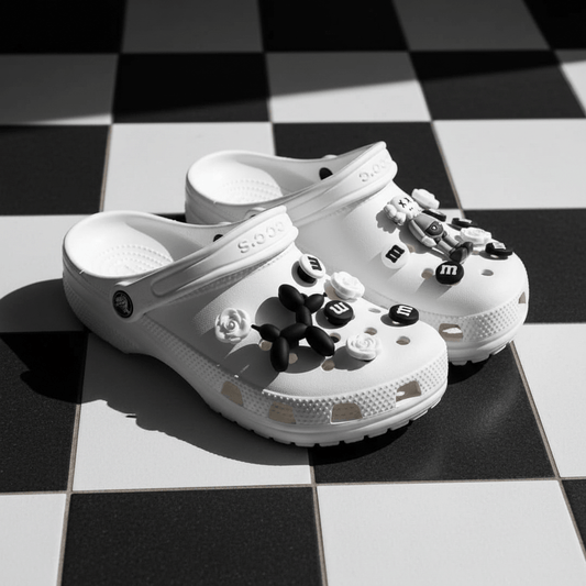 Shoe Charms for Crocs Three EVA shoe charms that push into any Crocs-style clog