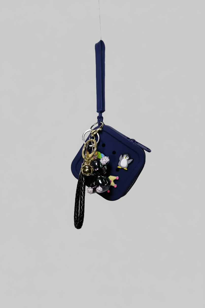 Tomike Matching Keychain & Coin Purse Bundle Set