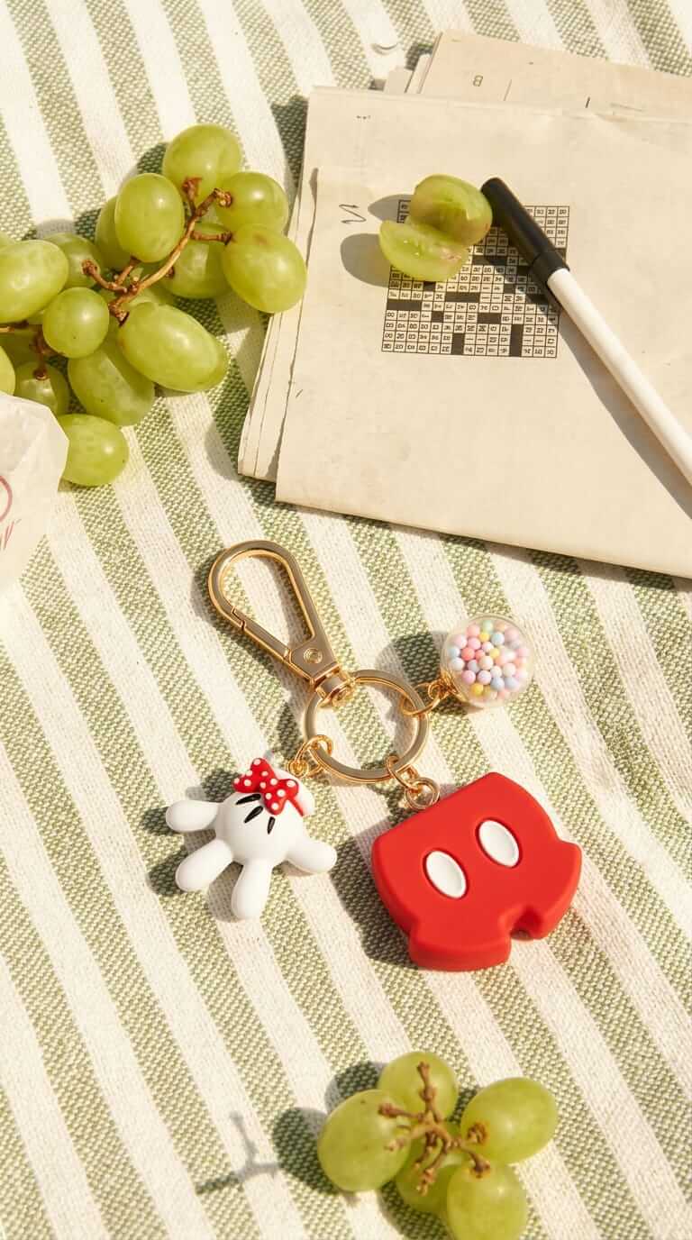 Luxury keychains, bag charms & fluffy keyrings UK