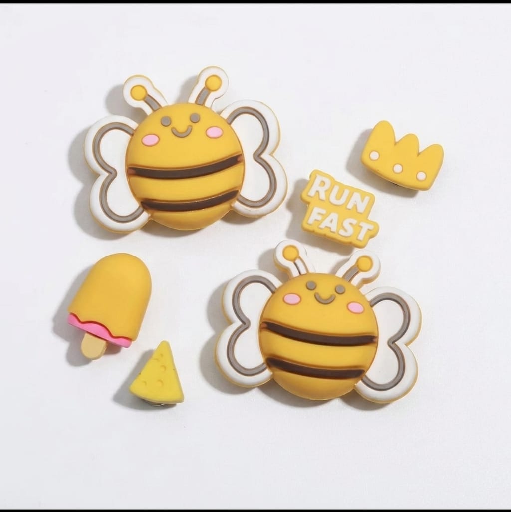 "Jibbitz charms and lanyards by GrinSquid"