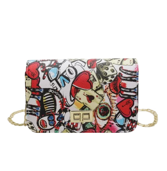 Aisha Bags Vibrant Crossbody Handbag | Colourful Fashion Bag UK