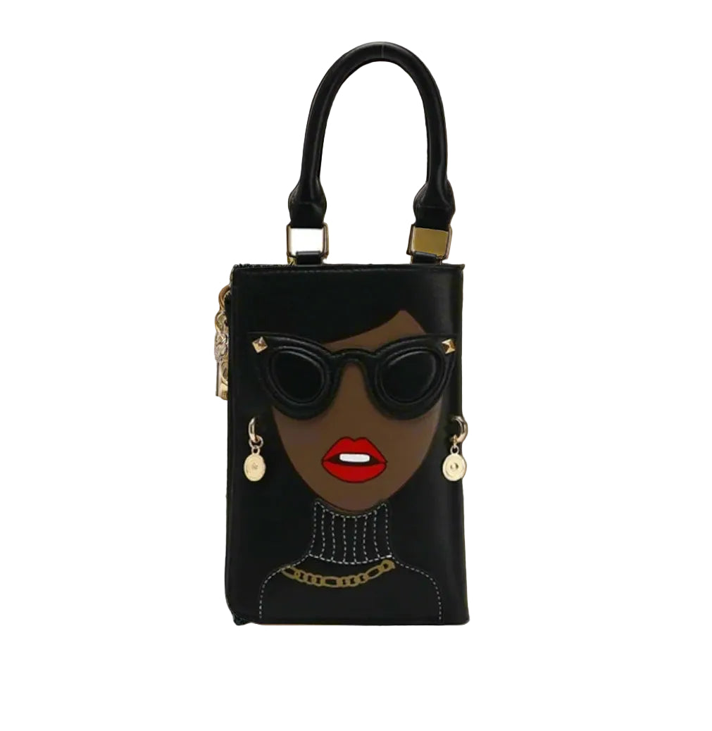 lack Neo Bags sleek and modern crossbody handbag