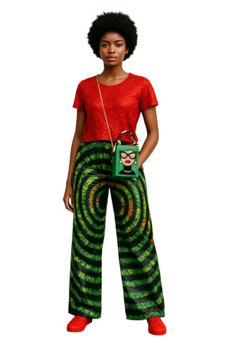 Kente Wave Trousers
