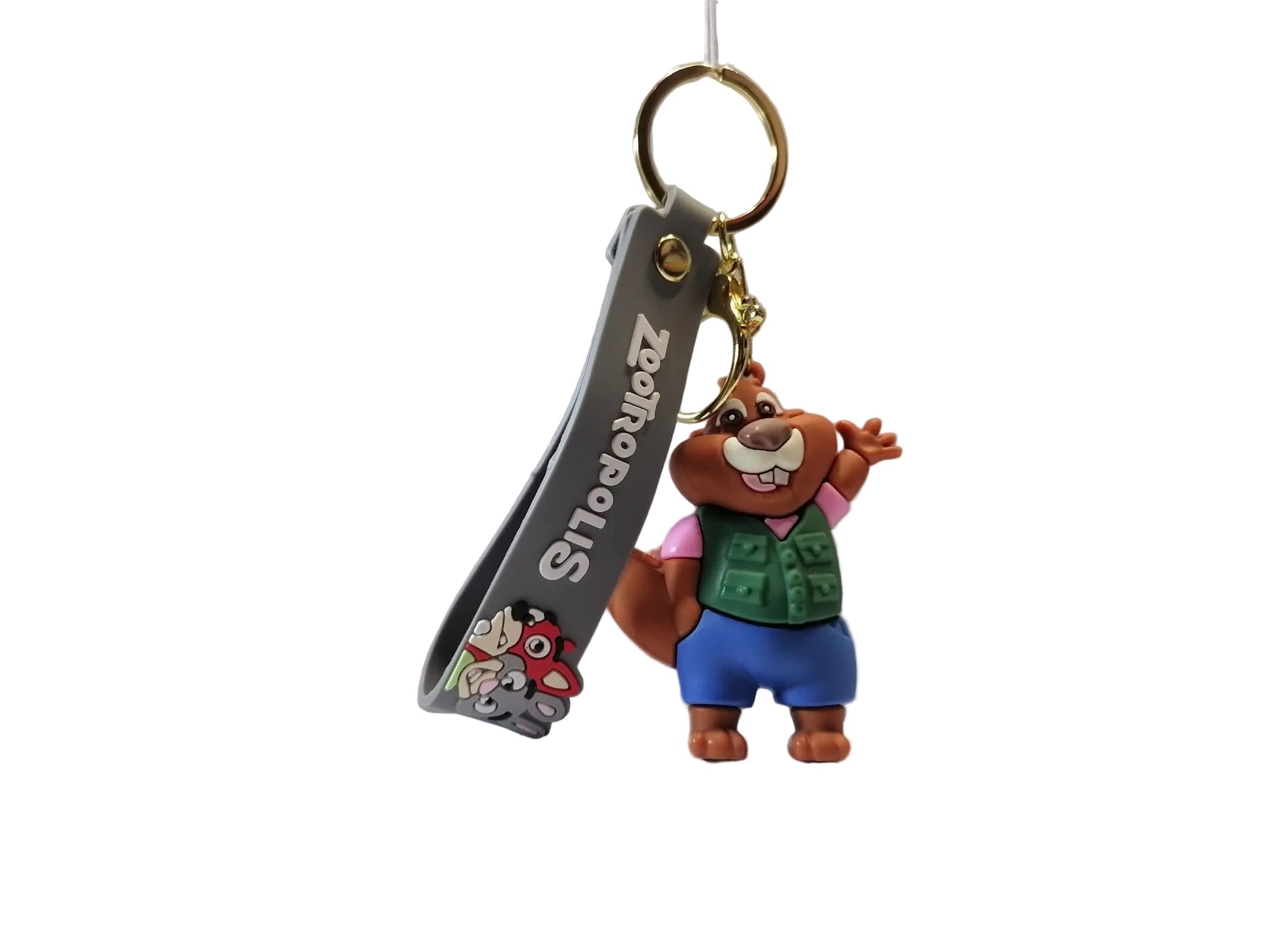 Zootopia keyrings close up vibrant charm detail