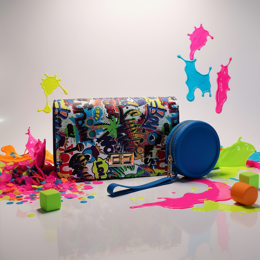 Blue Bundle - Neon Pop Editorial
