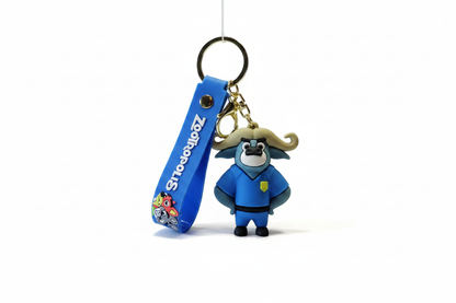 Chief Bogo Keychain - Clean Product Shot