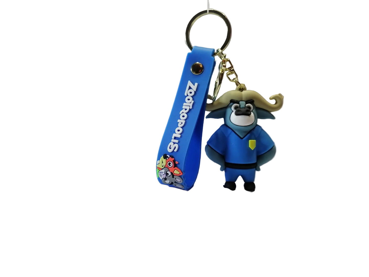 Zootopia keyrings close up vibrant charm detail