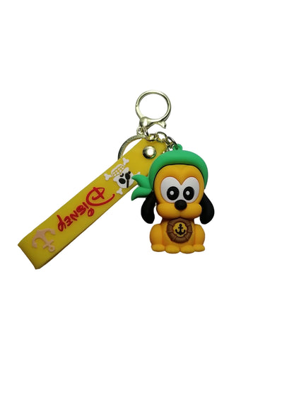 kitsch pirate keychain cute anime keyring