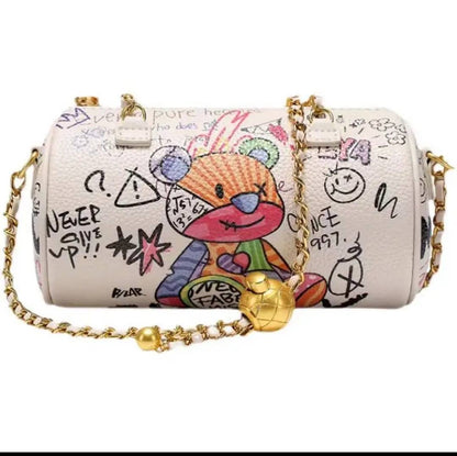 Oma Multicolour Graffiti Mini Bag