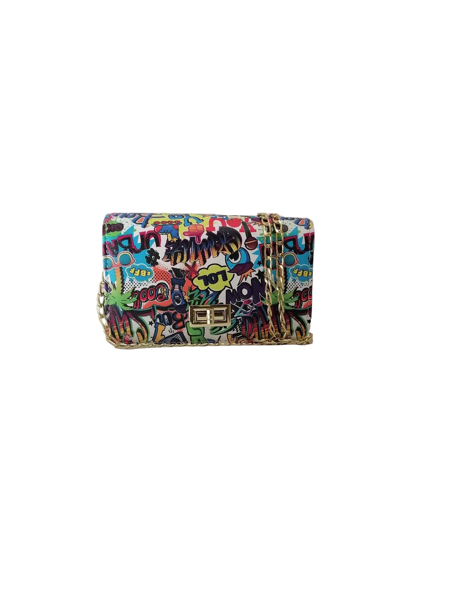 “Aisha Bags vibrant and lively fashion handbag in Black, Red, Green, and Multicolor”