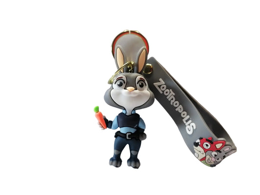 Zootopia keyrings cute playful keyring accessory