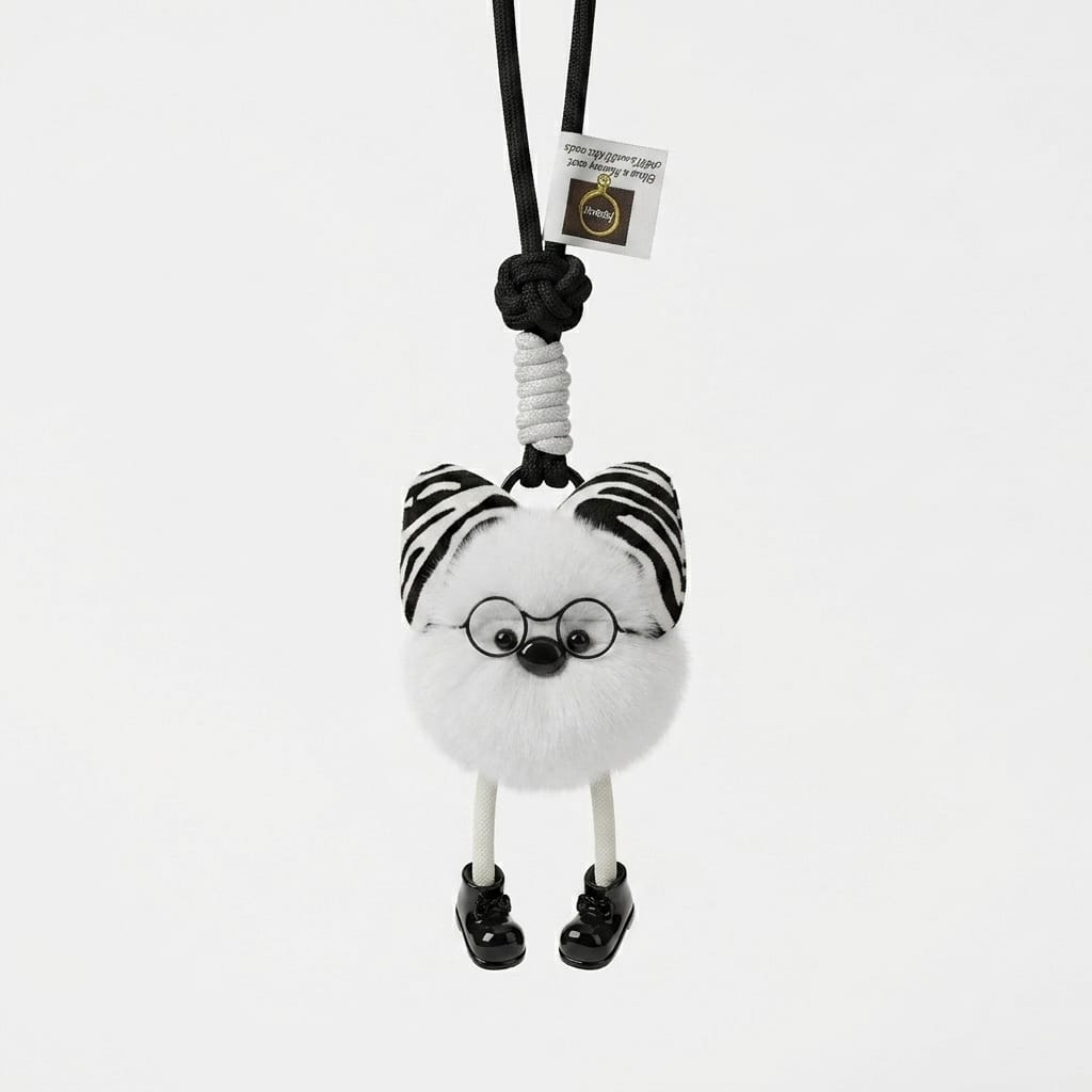 Jabari Keyring cute character keyring close up