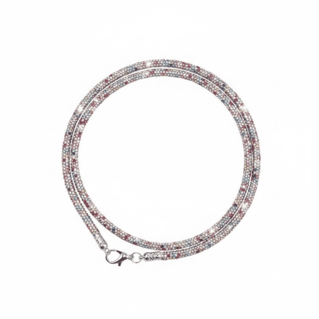 Lena Lanyard - Multicolour Crystal