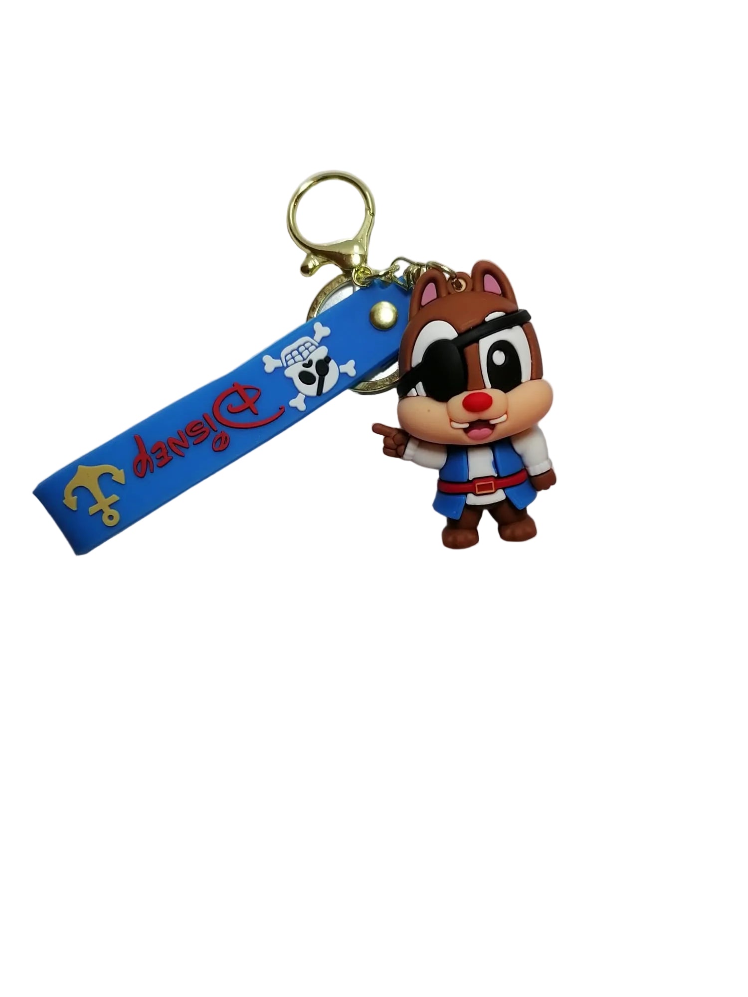kitsch pirate keychain cartoon bag charm