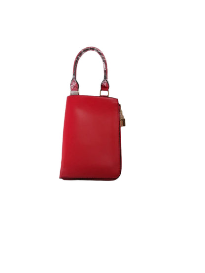 Amani Bags Stainless Steel Trolley Coin Bag for Women close up premium accessory view”