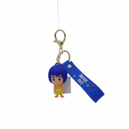 Keychain with character from 'Inside Out' on a white background