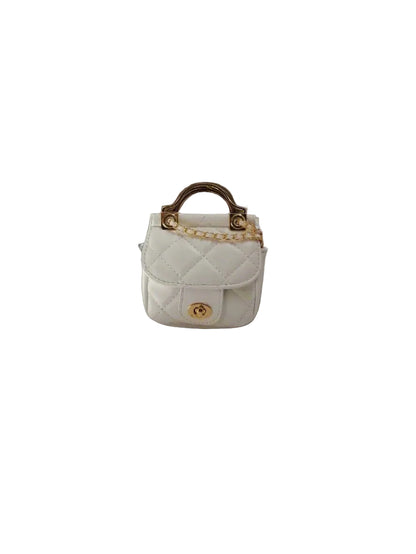 Amani Bags stainless steel trolley coin bag for women black variant