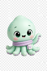 Squiddy transparent background
