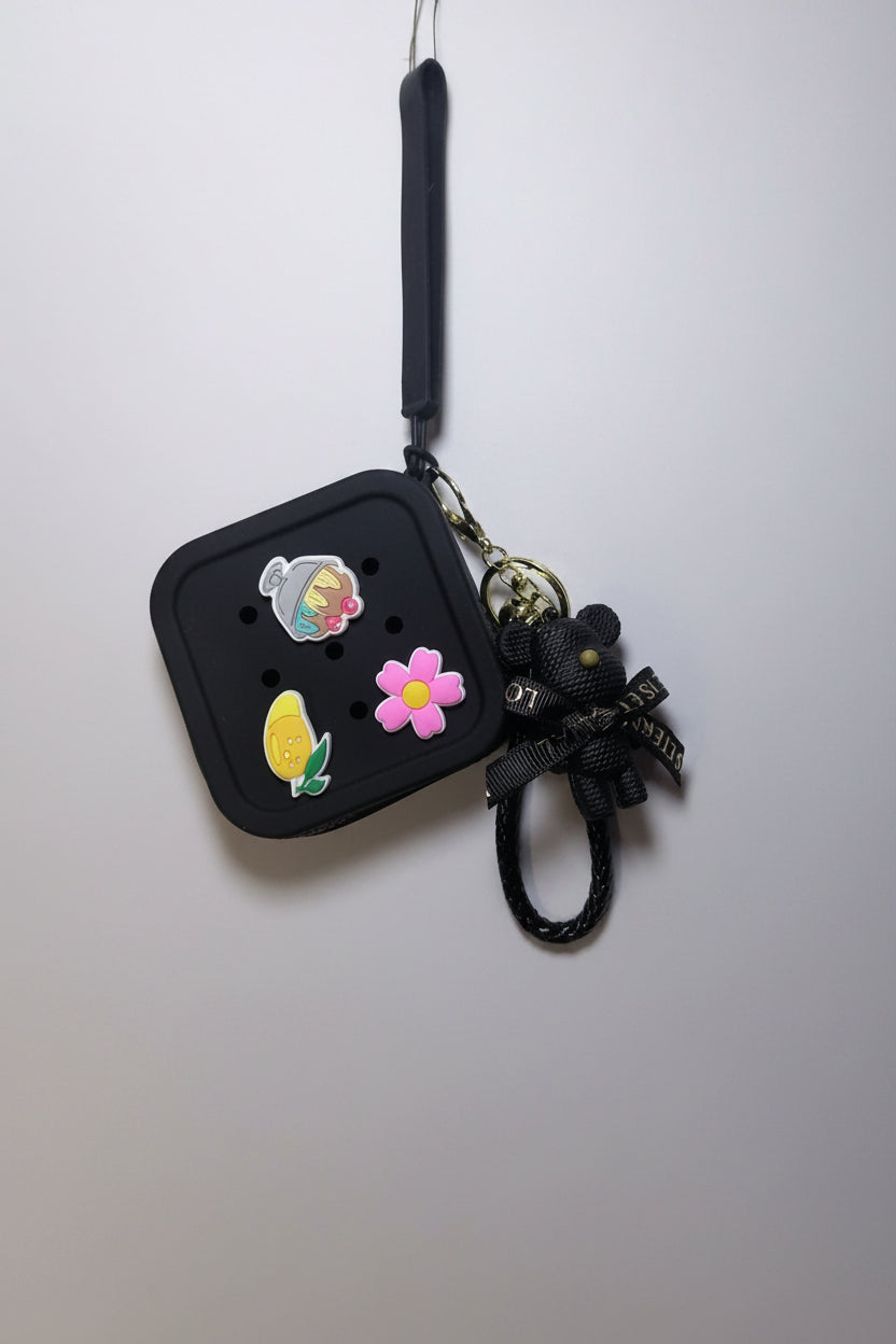 Tomike Matching Keychain & Coin Purse Bundle Set