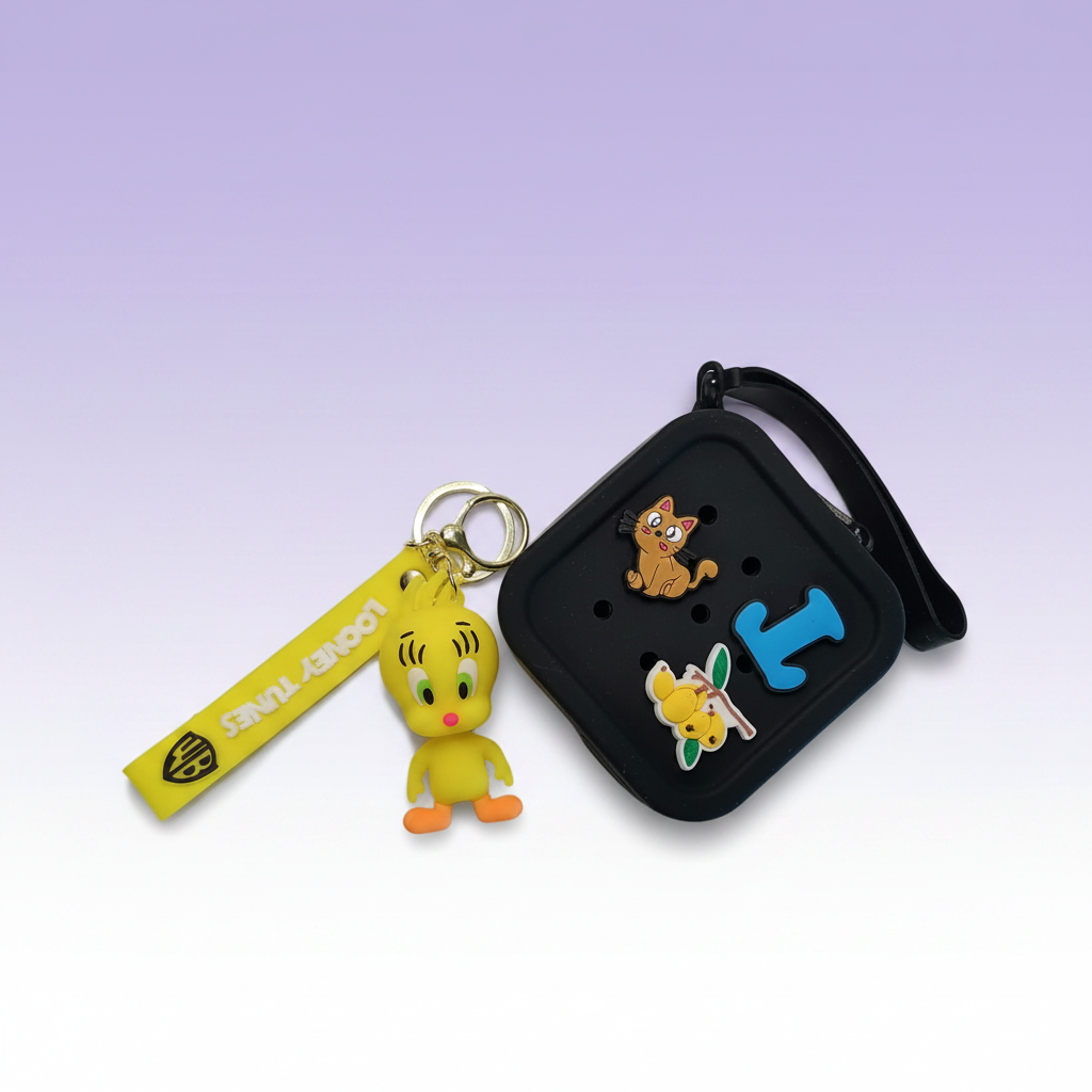 Tweety Bird black purse set