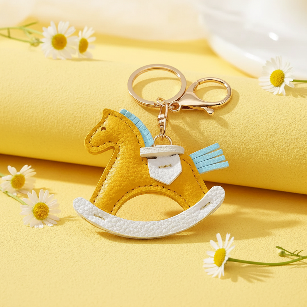 Yellow Rocking Horse