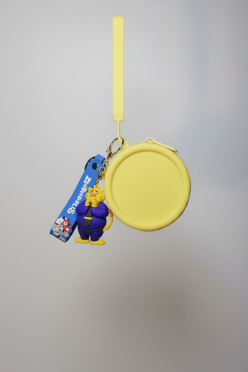 Tomike Matching Keychain & Coin Purse Bundle Set